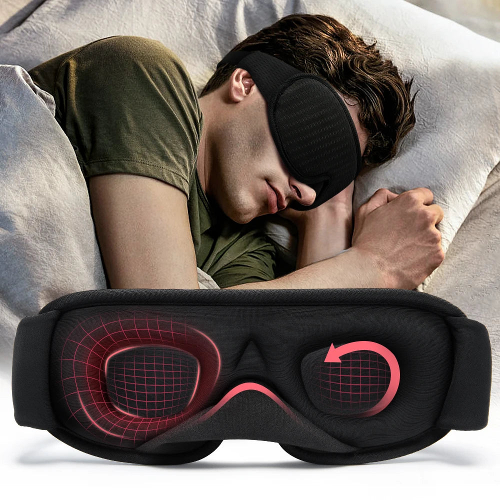 3D Light-Blocking Sleep Mask - SleepClear