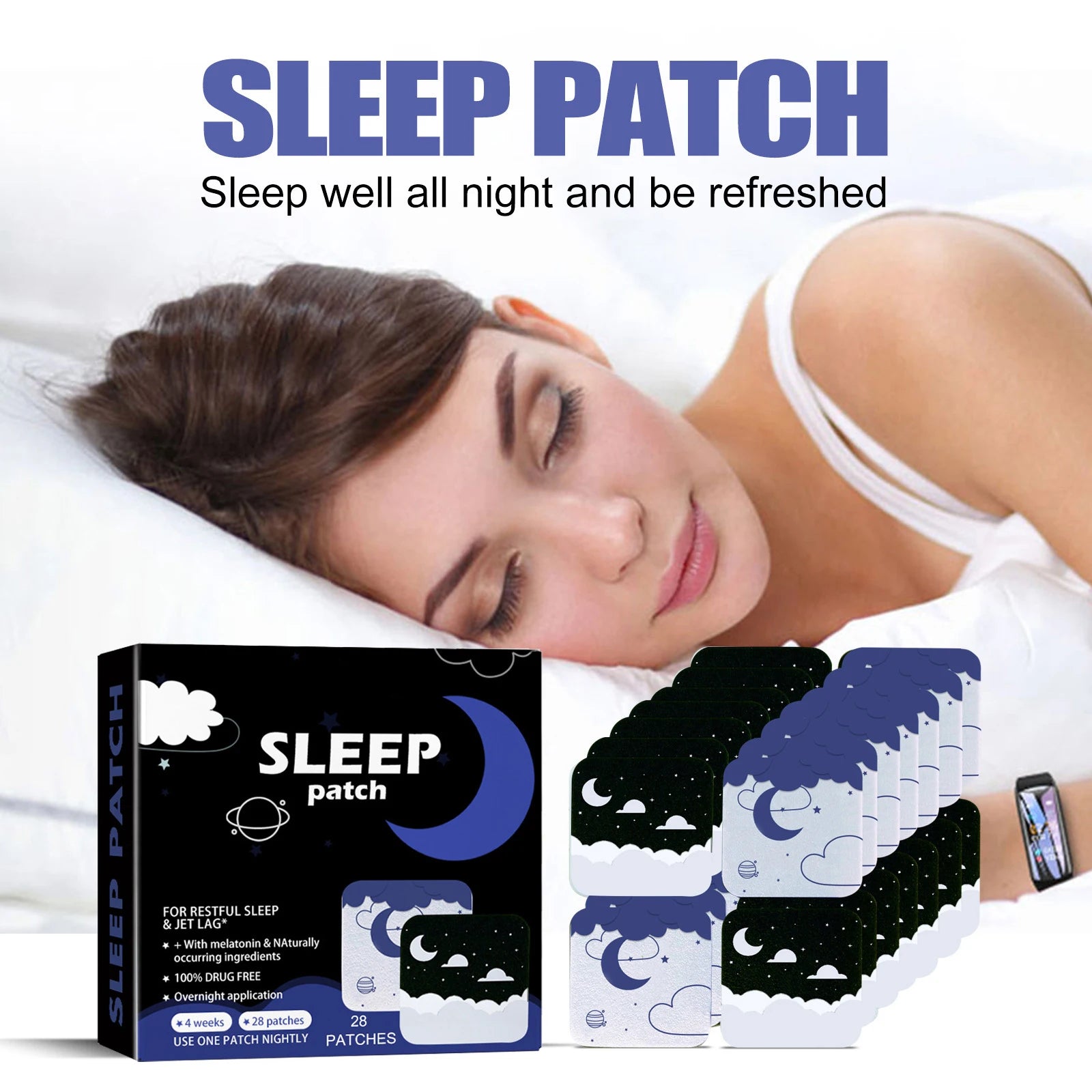 Sleep Aid Patches (28/56/84pcs) – Improve Sleep Quality - SleepClear