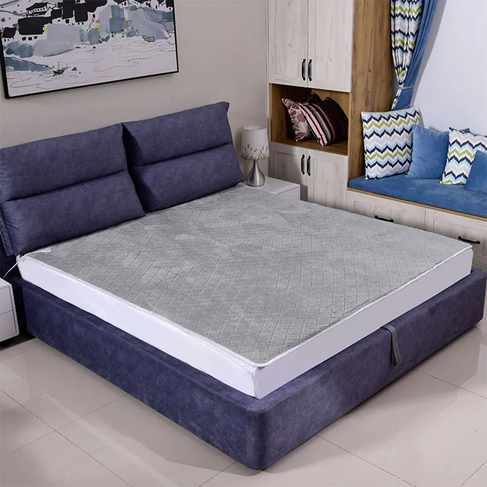 Electric Blanket Winter Fleece Heated Blanket Body Warmer Velvet Thermal Blanket Automatic Thermostat Heated Mattress For Bed SleepClear