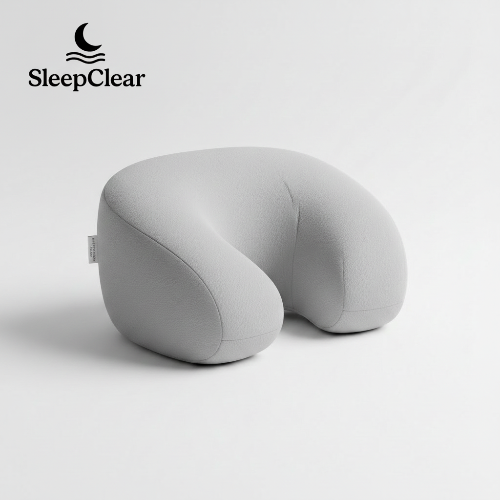 SleepClear Memory Foam Neck Pillow SleepClear