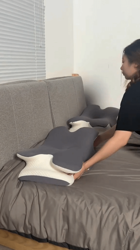 SleepClear Memory Foam Neck Pillow SleepClear