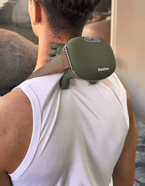 Heated Electric Neck & Body Massager – 3 Modes SleepClear